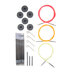 KnitPro Karbonz Austauschbare Nadelspitzen (Starter Set von 4)