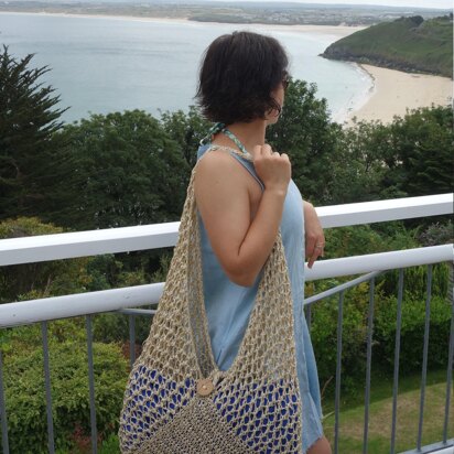 Carbis Beach Bag - knitting pattern