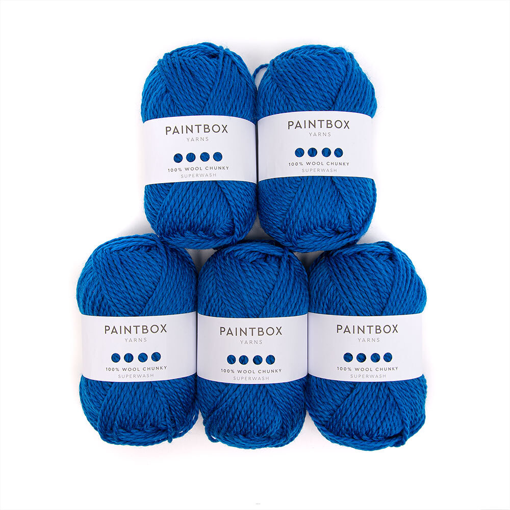 Paintbox Yarns 100% Wool Chunky Superwash 5 Ball Value Pack - view 2