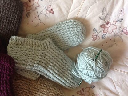 Soho Crocheted Socks