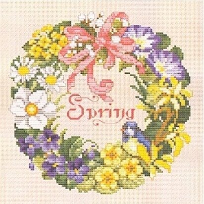 Ellen Maurer-Stroh Spring Wreath - EMS123 -  Leaflet