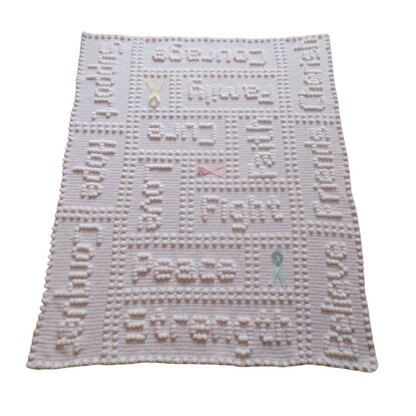 Cancer Support One-piece Lap Blanket