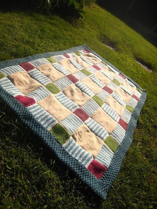 Traditional Patchwork Throw