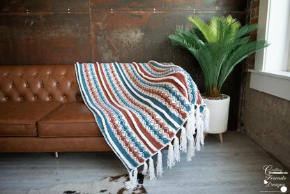 Ropes and Wheels Blanket