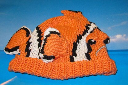 "Clowning Around" Clown Fish Beanie