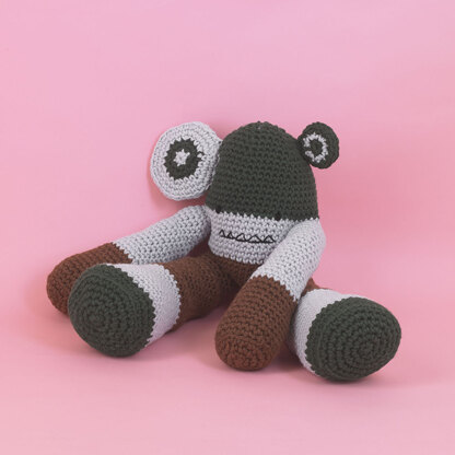 "Conki the Crochet Monster" - Free Crochet Pattern in Paintbox Yarns