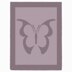 Butterfly blanket Knitting Pattern, Knit and Purl only