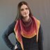 Silk Moon Crescent Shawl