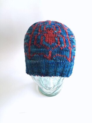 Spiderman reversible beanie