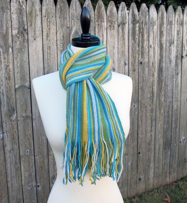 Simply Striped Scarf