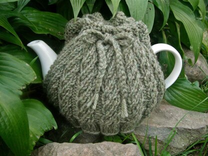 Spiral Rib Tea Cozy