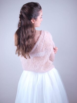 Mohair knit sweater