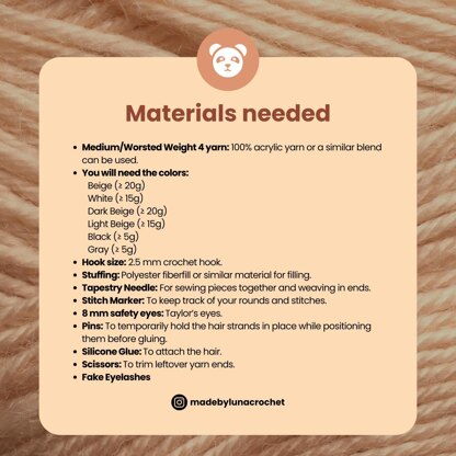 Taylor Swift Amigurumi | Folklore Crochet Pattern