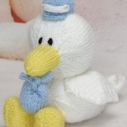 Stork - knitting pattern
