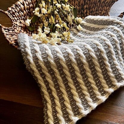 Timeless Baby Blanket - knitting pattern