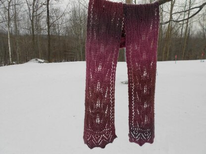 Grape Ivy Lace Scarf