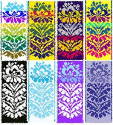 Khokhloma Mittens