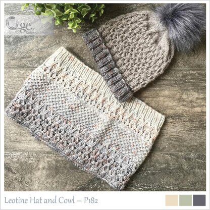 Leotine Hat and Cowl – P182