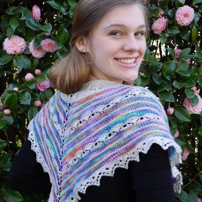 Aloha Shawlette and Shawl