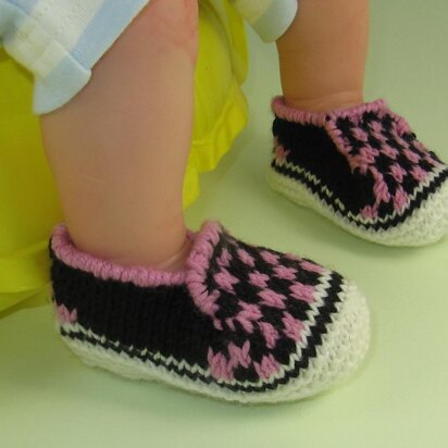 Baby Check deck Shoes