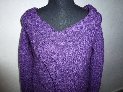 Purple Atlantic Coat Cardigan