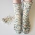 A family story crochet socks