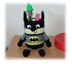 Batman Pencil Holder Crochet Pattern, Batman Pen Stand Crochet Pattern