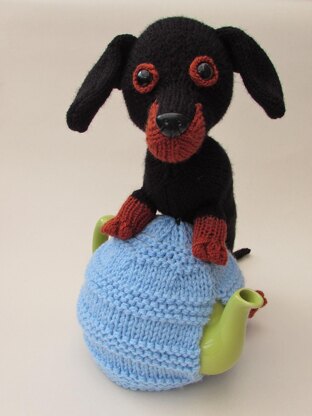 Dachshund tea cosy