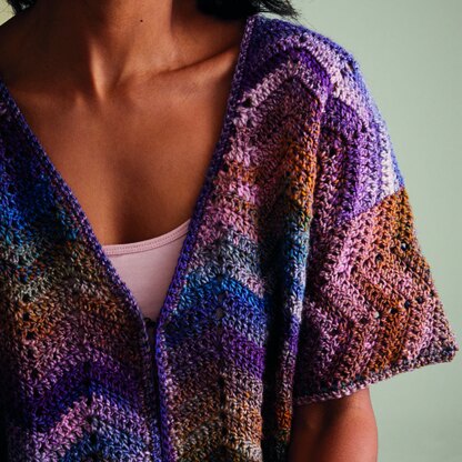 Sirdar 10725 Moonlight Bloom Cardigan PDF