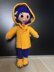 Coraline amigurumi doll