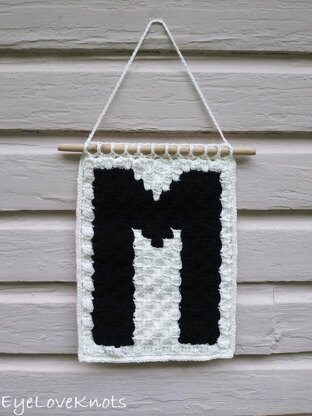 C2C Alphabet Wall Hanging