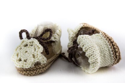 Irish Rose Baby Sandals