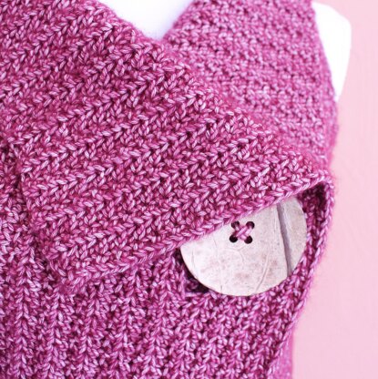 Peek-a-Boo Button Wrap