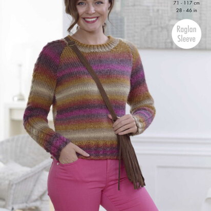 Sweater & Cardigan in King Cole Riot Chunky - 5009pdf - Downloadable PDF