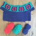 Granny Square Bardot Jumper