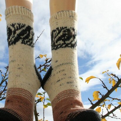 Krummi | Raven Socks