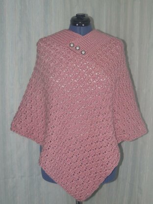 Irish Rose Poncho