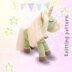 Toy Knitting Pattern plush Unicorn Knit a magical Unicorn as a gift for a girl