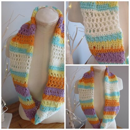 Banana Split Ice Cream Cowl