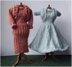 1:12th scale Ladies dresses c. 1950s