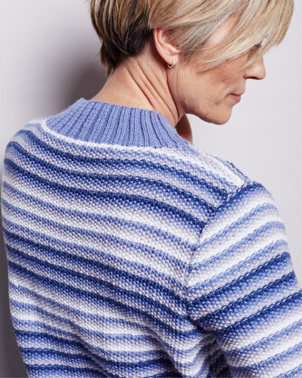 Bia Jumper - Knitting Pattern For Women in MillaMia Naturally Soft Merino by MillaMia