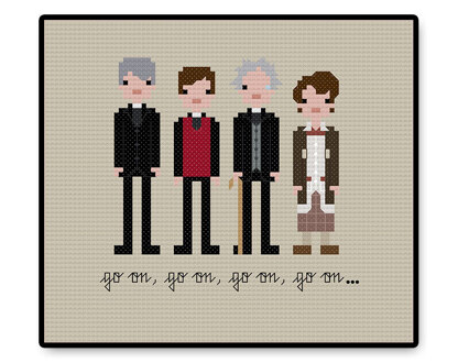 Father Ted - PDF Cross Stitch Pattern