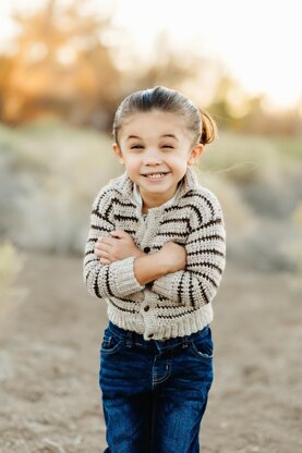 Boys' Pinstripe Sweater