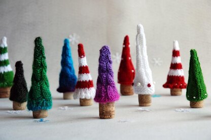 Christmas trees. Fairy Forest. Knitting pattern by DenizasToysJoys ...