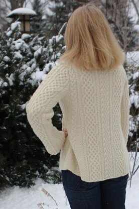 Aran A-Line Sweater