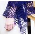 WEBS Emerging Designer #03 Pear Trellis Shawl - Crochet Pattern for Women in Valley Yarns 2/10 Merino Tencel