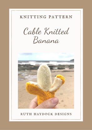 Cable Knitted Banana