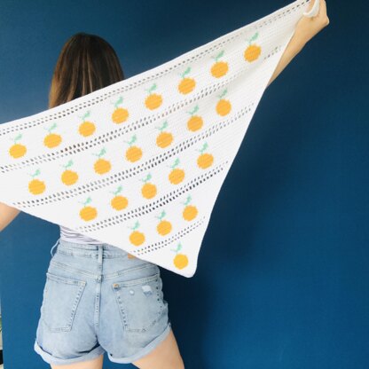 Lots of Little Oranges Shawl