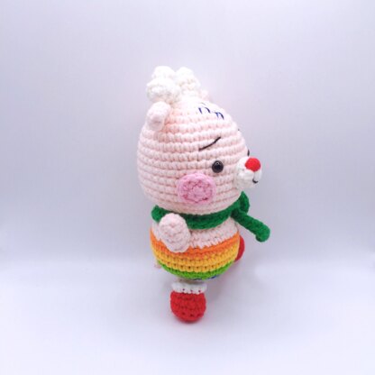 FREE PATTERN -Bubbly the Baby Reindeer