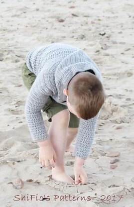 Crochet pattern boys jumper/sweater  #359